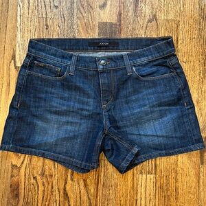 Joe’s Jeans Premium Dark Wash stretchy denim jean shorts